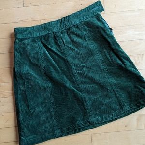 ModCloth corduroy mini skirt